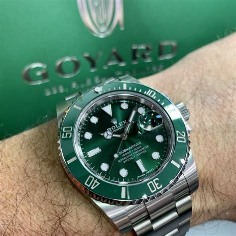 rolex submariner green 2024|rolex submariner green bezel price.